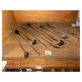 Sterling Straw Spoon Set