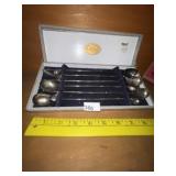 Sterling Straw Spoon Set