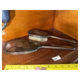 Sterling Mirror & Brush