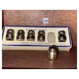 Sterling Individual Salt & Pepper Shakers