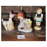(3) Vintage Occupied Japan Figurines