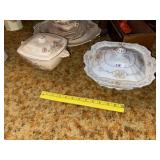 (2) Serving Dishes in Grp