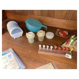 Vintage Tupperware Coasters & Games