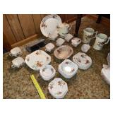 Large China Dinnerware Set