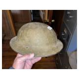 Vintage brodie Doughboy Helmet