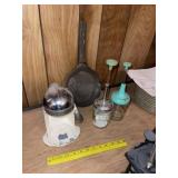 Vintage Juicer ~ Skillet & Food Choppers