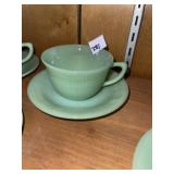 Vintage Jadeite Cup & Saucer