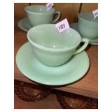 Vintage Jadeite Cup & Saucer