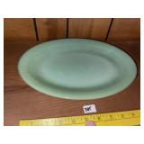 Vintage Jadeite Oval Platter