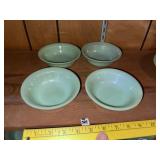 (4) Vintage Jadeite Cereal Bowls