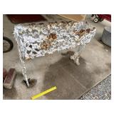 Vintage Cast Iron Flower Stand