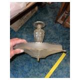 Vintage Glass Light Fixture