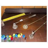 (4) Brass Candle Snuffers