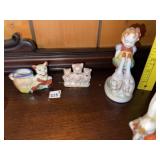 (3) Vintage Occupied Japan Cats & Goose