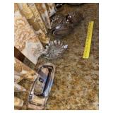 (2) S.Plate  Condiment Dish +  Butter Dish