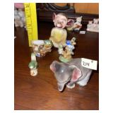 (5) Vintage Occupied Japan Monkey & Elephants