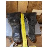 (2) Vintage US Leather Pistol Holsters