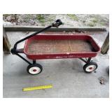 Vintage Red Roadmaster Wagon