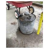 2.5 Gal Galvanized Fuel Can