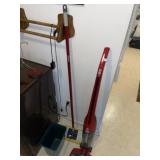 Cordless Vac & Charger (Good) + Mop & Can