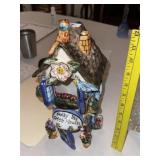 Lighted Glazed Ceramic House
