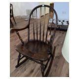 Antique Windsor Rocking Chair