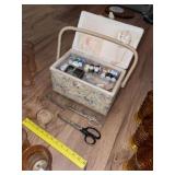 Sewing Box ~ Scissors & Sewing Supplies