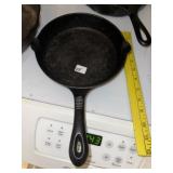 8' Seasoned Cast Iron Skillet