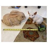 Ceramic Rabbit & Pig