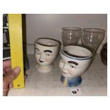 Vintage Mugs & Coke Glasses