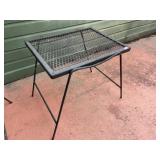 Wrought Iron Drink Table