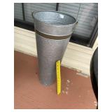 Galvanized Vase (30' Tall)