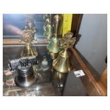 (4) Brass Collectible Bells