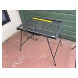 Wrought Iron Drink Table
