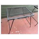 Wrought Iron Drink Table