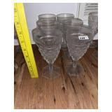 Set of 6 Fostoria Stems