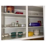 Pyrex Glass Ref Dishes & Chili Bowls Grp.