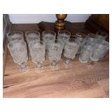 VintageWexford Goblets & Tea Glasses (14)