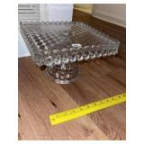 Large Fostoria Cake Pedestal