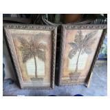 Pr of Palm Decorator Pictures
