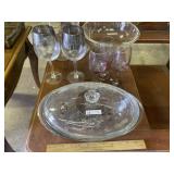 Large Oval Casserole Dish + Stems