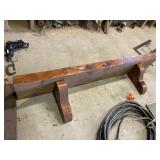 Nice Vintage Cedar Mantle