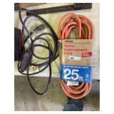 25' Power Cord + Small Power Cord