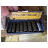 3/8' Deep Air Sockets (SAE)