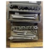 (2) Craftsman 1/4' Socket Sets