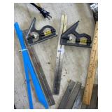 (2) Squares & Hacksaw Blades