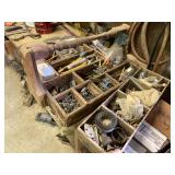 (2) Vintage Hardware Totes