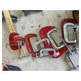 (9) C-Clamps