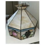 Nice Vintage Stained Glass Light
