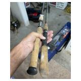 (2) Graphite Bass Rods